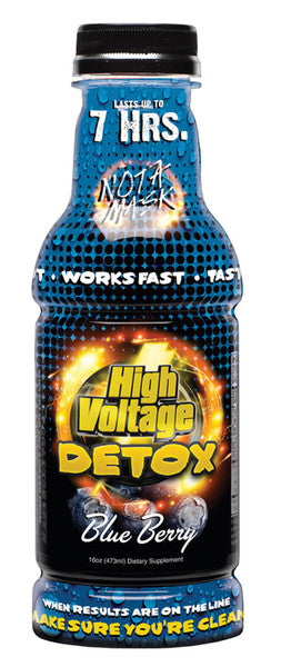 HIGH VOLTAGE DETOX BLUE BERRY - 16OZ, Detox, High Voltage, Marketplace Vape  - Marketplace Vape